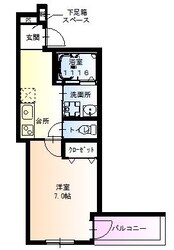 フジパレス灘I番館の物件間取画像